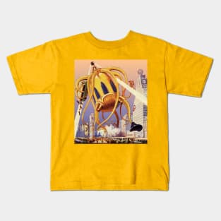 Vintage Science Fiction Kids T-Shirt